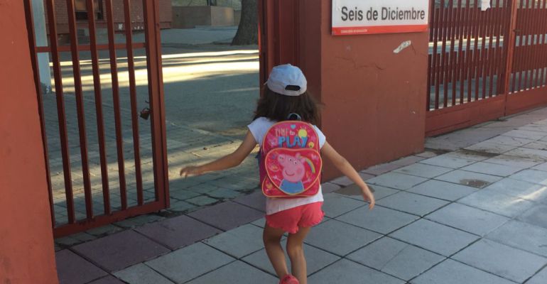 Noa entrando en la Colonia Urbana del Seis de Diciembre de Alcobendas Noa entrando en la Colonia Urbana del Seis de Diciembre de Alcobendas