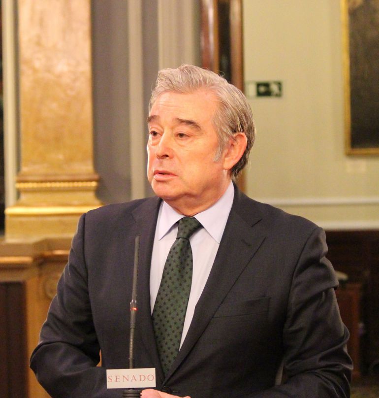 Xosé Manuel Barreiro, portavoz del PP en el Senado Xosé Manuel Barreiro, portavoz del PP en el Senado