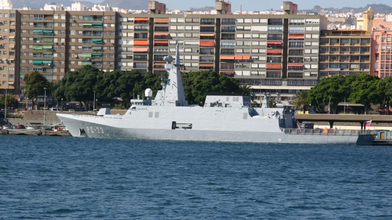 Una de las corvetas de la clase Avante construida por Navantia para Venezuela Una de las corvetas de la clase Avante construida por Navantia para Venezuela