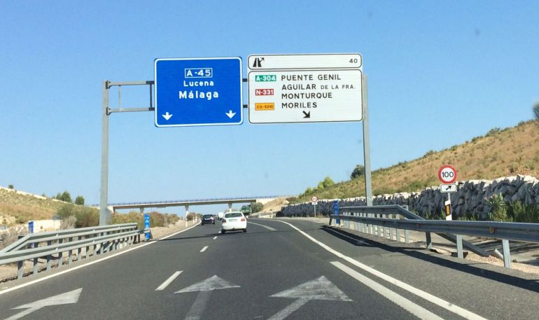Punto kilométrico de la autovía en el que se han registrado los incidentes Punto kilométrico de la autovía en el que se han registrado los incidentes