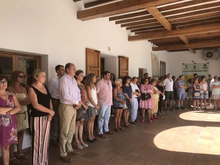 Concentración en Santa Eulària Concentración en Santa Eulària
