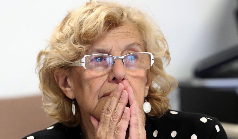 La alcaldesa de Madrid, Manuela Carmena. La alcaldesa de Madrid, Manuela Carmena.