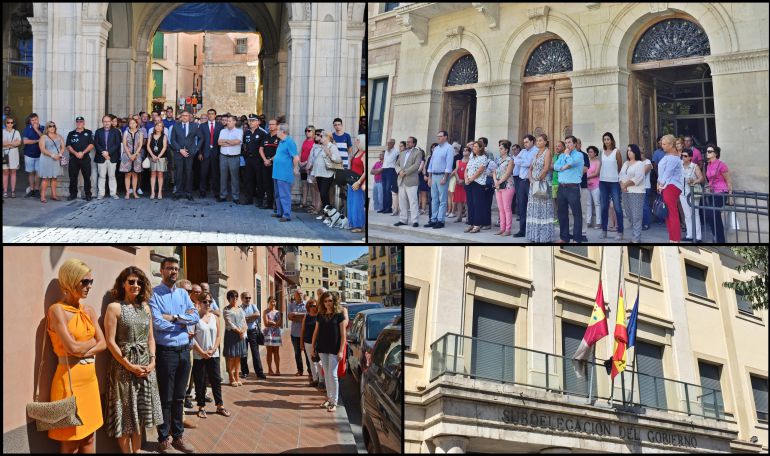 Cuenca muestra su rechazo a los atentados de Cataluña Cuenca muestra su rechazo a los atentados de Cataluña