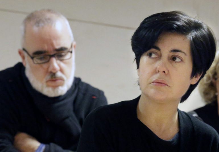 Rosario Porto y Alfonso Basterra durante el juicio en el que fueron condenados por el asesinato de su hija Asunta Basterra Rosario Porto y Alfonso Basterra durante el juicio en el que fueron condenados por el asesinato de su hija Asunta Basterra