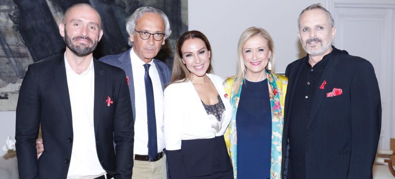 La presidenta de la Comunidad de Madrid durante la presentación de la Gala SIDA, el pasado mes de julio La presidenta de la Comunidad de Madrid durante la presentación de la Gala SIDA, el pasado mes de julio