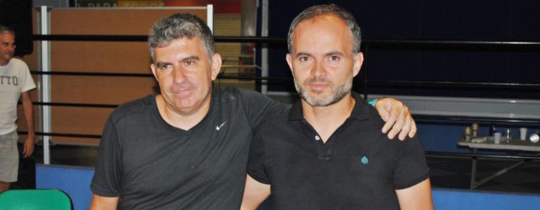 Javier Polo (i) y Rodrigo Albaladejo (d), antiguo y nuevo presidente del Club Atletismo Cuenca Javier Polo (i) y Rodrigo Albaladejo (d), antiguo y nuevo presidente del Club Atletismo Cuenca