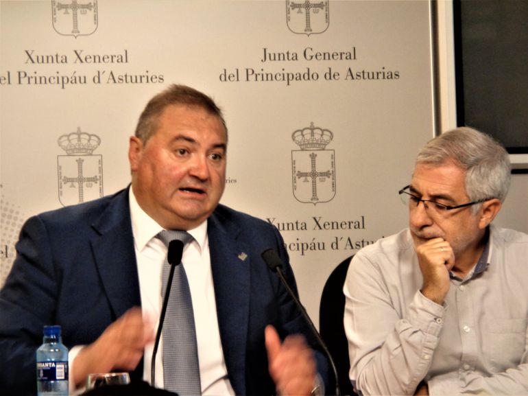 Ramón Argüelles y Gaspar Llamazares Ramón Argüelles y Gaspar Llamazares
