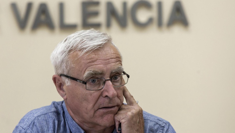 El alcalde de València, Joan Ribó El alcalde de València, Joan Ribó
