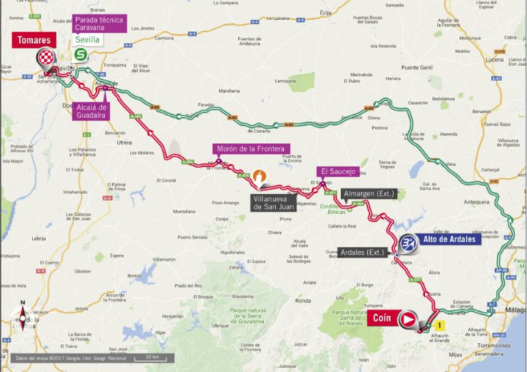 La Vuelta ciclista llega a Sevilla este viernes La Vuelta ciclista llega a Sevilla este viernes