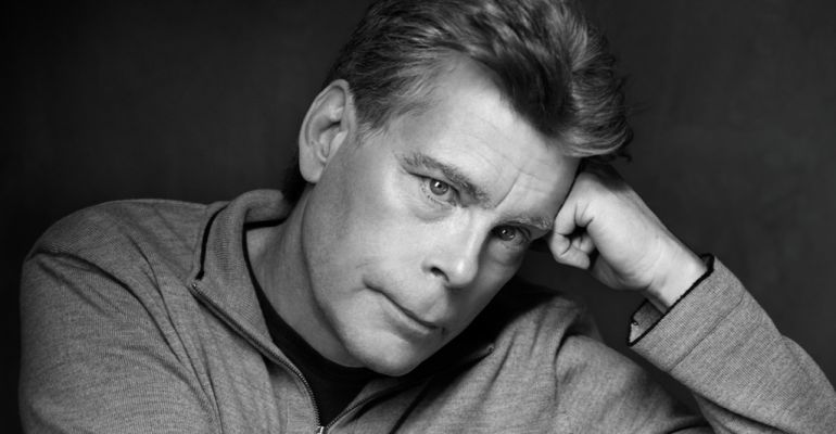 Fotografía del escritor Stephen King Fotografía del escritor Stephen King