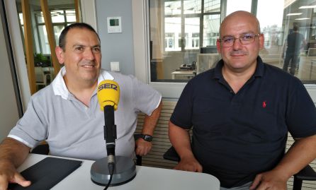 Venan Llona y Julio Usandizaga de Internet&Euskadi Venan Llona y Julio Usandizaga de Internet&Euskadi