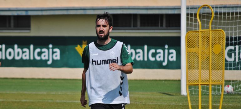 El jugador Iván Rubio ha vuelto a entrenarse con el Conquense El jugador Iván Rubio ha vuelto a entrenarse con el Conquense