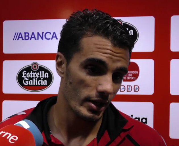 Iriome González fue el autor del gol del Lugo en Albacete