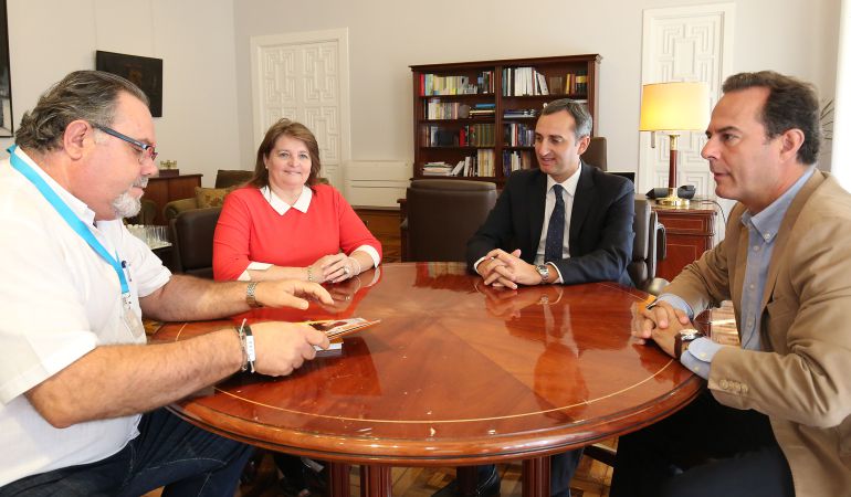 Imagen de la reunión celebrada en la Diputación Imagen de la reunión celebrada en la Diputación
