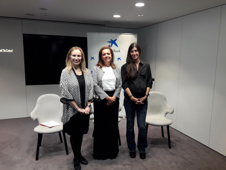 De izquierda a derecha, Izaskun Goñi, Ana Díez y Ana Monreal De izquierda a derecha, Izaskun Goñi, Ana Díez y Ana Monreal