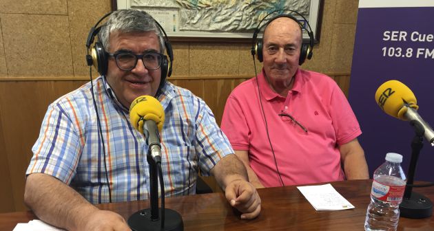 José Vicente Ávila y Ángel Redondo durante la emisión del prorgama. José Vicente Ávila y Ángel Redondo durante la emisión del prorgama.