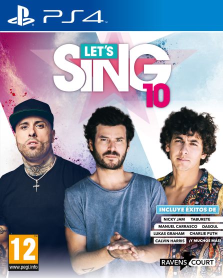 Portada de Let`s Sing 10 Portada de Let`s Sing 10
