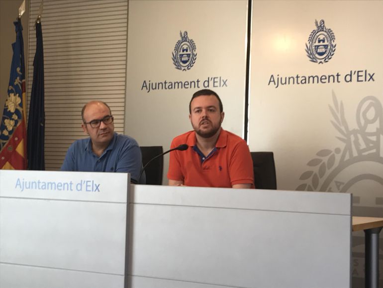 Antonio García (Parques y Jardines) y Felip Sánchez (Participación) Antonio García (Parques y Jardines) y Felip Sánchez (Participación)