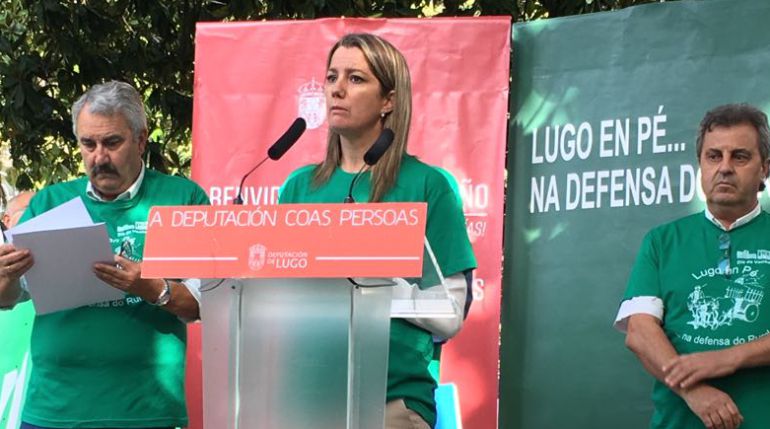 Lara Méndez, alcaldesa de Lugo Lara Méndez, alcaldesa de Lugo