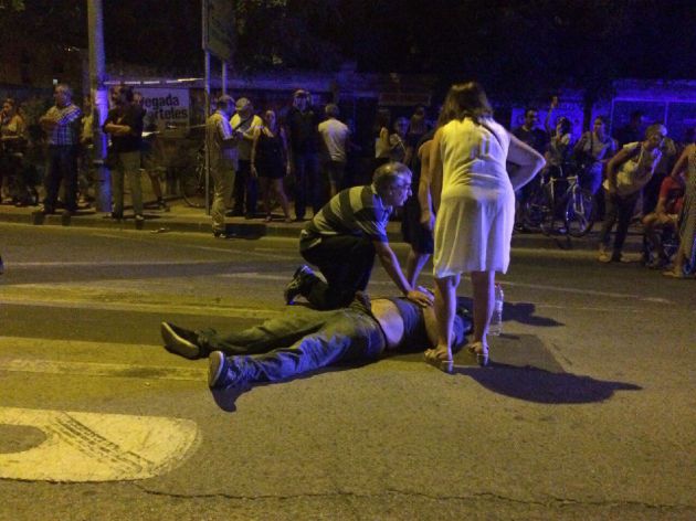Graves incidentes, heridos y detenciones en la tercera concentración Pro-Soterramiento Graves incidentes, heridos y detenciones en la tercera concentración Pro-Soterramiento
