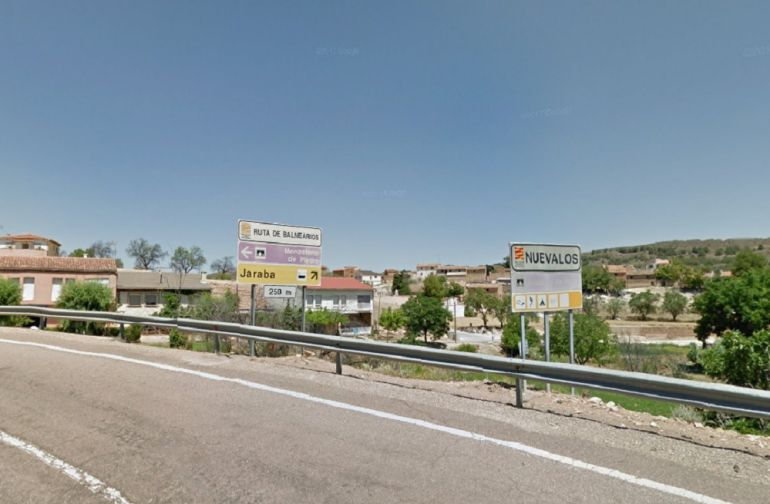 Entrada a Nuévalos Entrada a Nuévalos