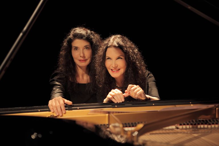 Katia y Marielle Labèque suben al máximo el nivel del OMS Katia y Marielle Labèque suben al máximo el nivel del OMS