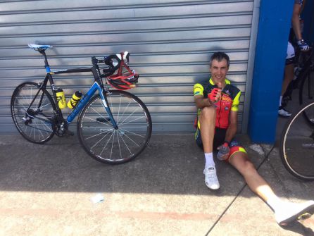 Germán Gil tras su participación en el pasado Mundial Máster Germán Gil tras su participación en el pasado Mundial Máster