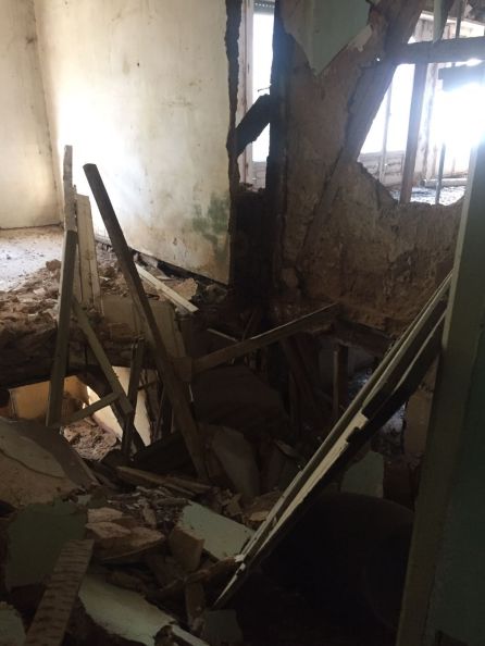 Parece que la actuación sobre el inmueble tiene que ser inmediata ante un posible riesgo de derrumbes Parece que la actuación sobre el inmueble tiene que ser inmediata ante un posible riesgo de derrumbes