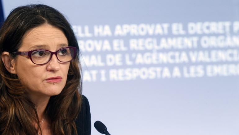 La vicepresidenta y portavoz del Consell, Mónica Oltra La vicepresidenta y portavoz del Consell, Mónica Oltra
