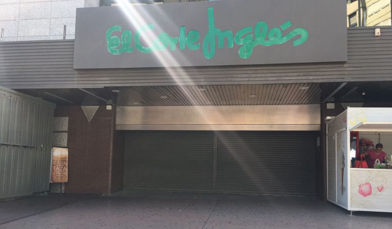 Imagen de El Corte Inglés cerrado este domingo Imagen de El Corte Inglés cerrado este domingo