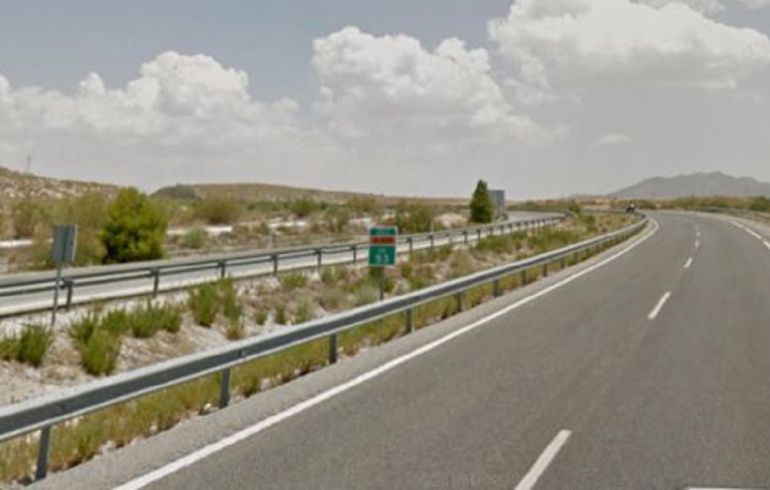 Autovía A-92N en el término municipal de Cúllar Autovía A-92N en el término municipal de Cúllar