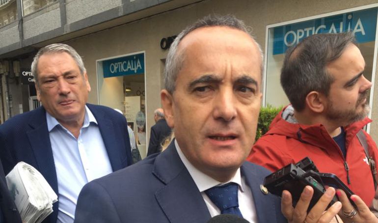 Ramón Carballo, detallando las medidas de seguridad del San Froilán Ramón Carballo, detallando las medidas de seguridad del San Froilán