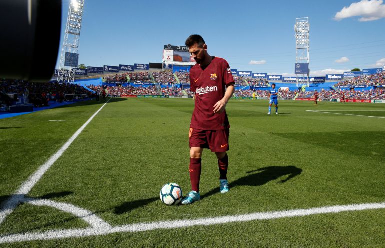 Leo Messi al Getafe-Barça Leo Messi al Getafe-Barça
