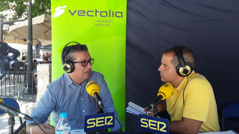 El edil de Seguridad, Fernando Marcos, en Hoy por Hoy Alicante con Carlos Arcaya El edil de Seguridad, Fernando Marcos, en Hoy por Hoy Alicante con Carlos Arcaya