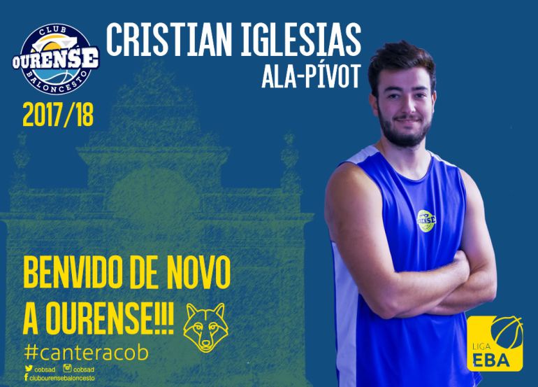 Cristian Iglesias, una temporada más como capitán del COB- B Cristian Iglesias, una temporada más como capitán del COB- B