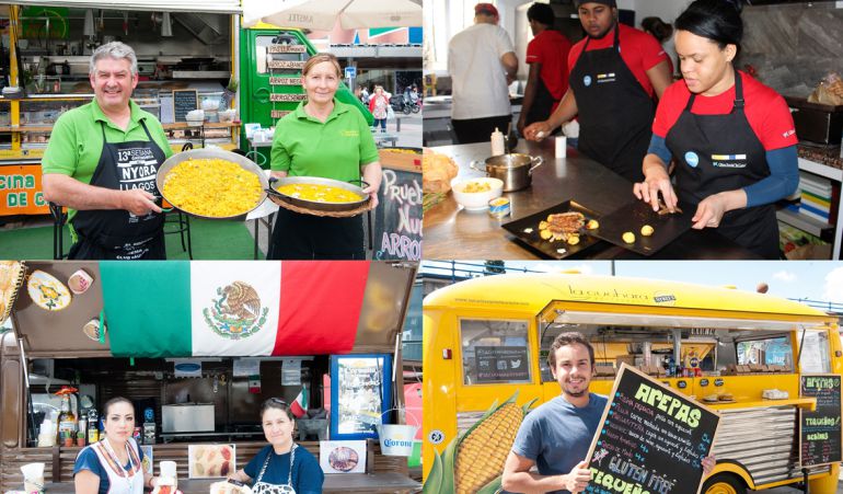 Esta cita fomenta el ocio familiar y la insección laboral a través de las food truck Esta cita fomenta el ocio familiar y la insección laboral a través de las food truck