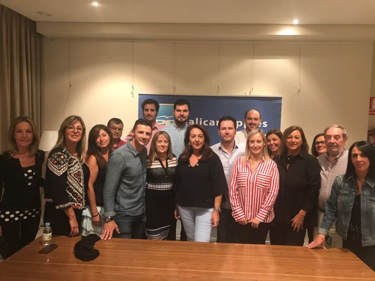 Ejecutiva del PP de Elda Ejecutiva del PP de Elda