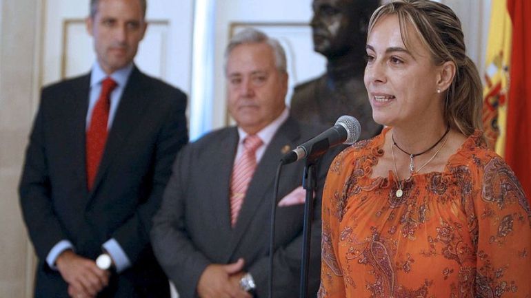 La exalcaldesa de Alicante, Sonia Castedo La exalcaldesa de Alicante, Sonia Castedo