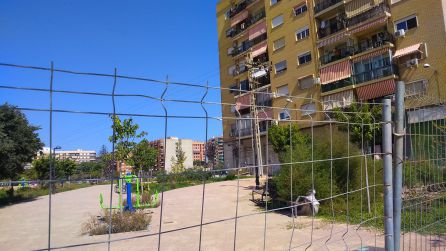 Los vecinos de Malilla llevan desde abril esperando la apertura del Parque Sur Los vecinos de Malilla llevan desde abril esperando la apertura del Parque Sur