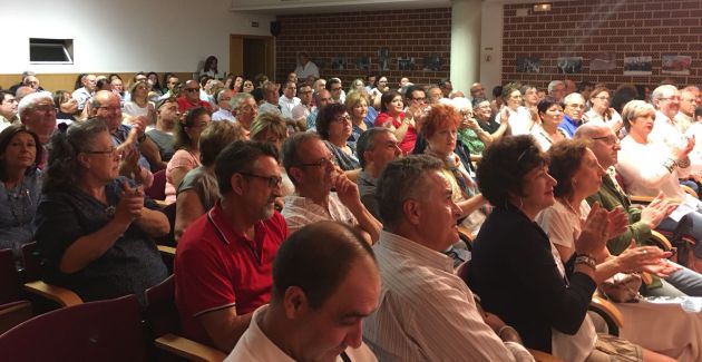 El salón de actos de la Casa del Pueblo estuvo muy concurrido este martes El salón de actos de la Casa del Pueblo estuvo muy concurrido este martes