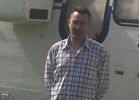 El promotor de Laciana Despierta, Roberto Arias El promotor de Laciana Despierta, Roberto Arias