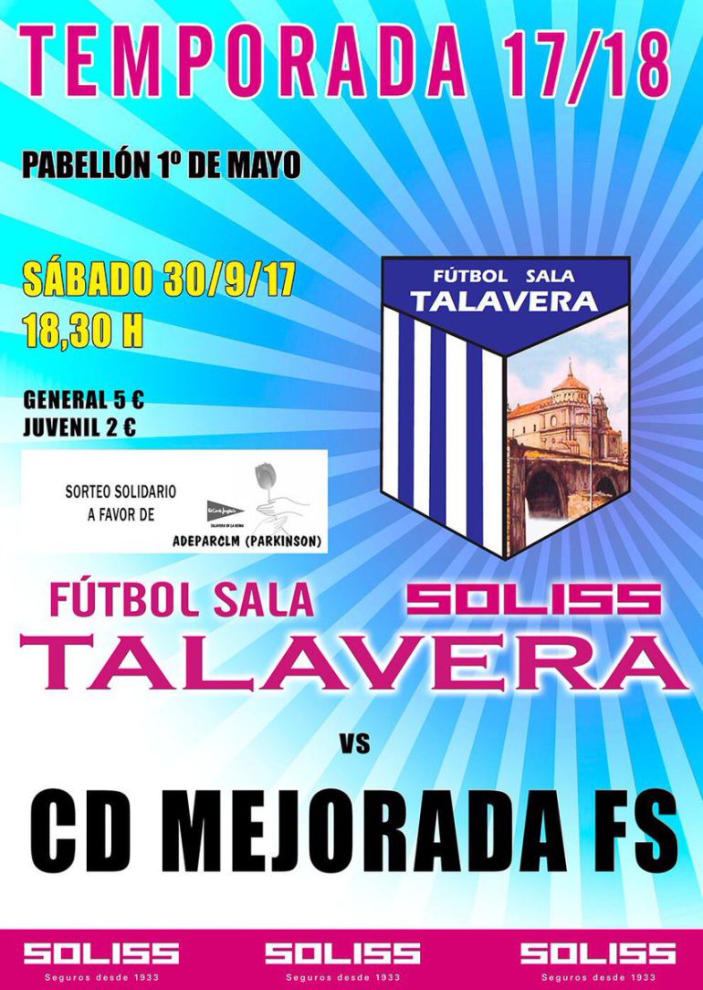 El FS Talavera busca la cuarta victoria consecutiva ante Mejorada El FS Talavera busca la cuarta victoria consecutiva ante Mejorada