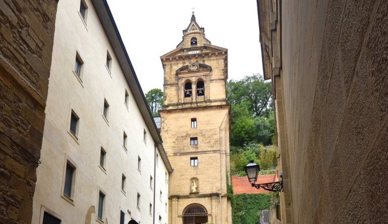 Imagen del convento de Santa Teresa, en San Sebastián. Imagen del convento de Santa Teresa, en San Sebastián.