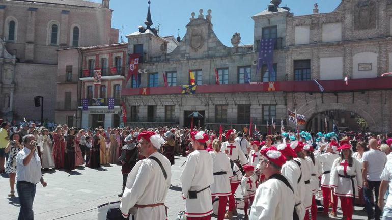 Una de las recreaciones de la Semana Renacentista del pasado verano Una de las recreaciones de la Semana Renacentista del pasado verano