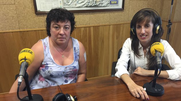 Ana Hernansanz y Beatriz Hernández en el estudio de SER Cuenca. Ana Hernansanz y Beatriz Hernández en el estudio de SER Cuenca.