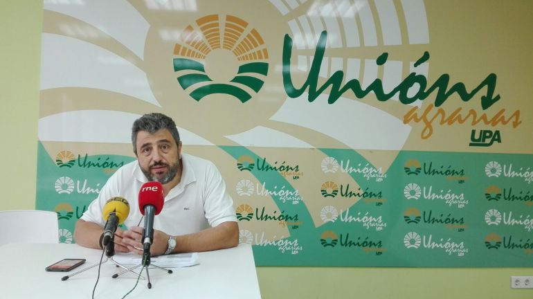 Xosé Ramón González, portavoz de UUAA Xosé Ramón González, portavoz de UUAA