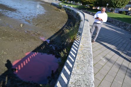 Vertido en la ría Vertido en la ría