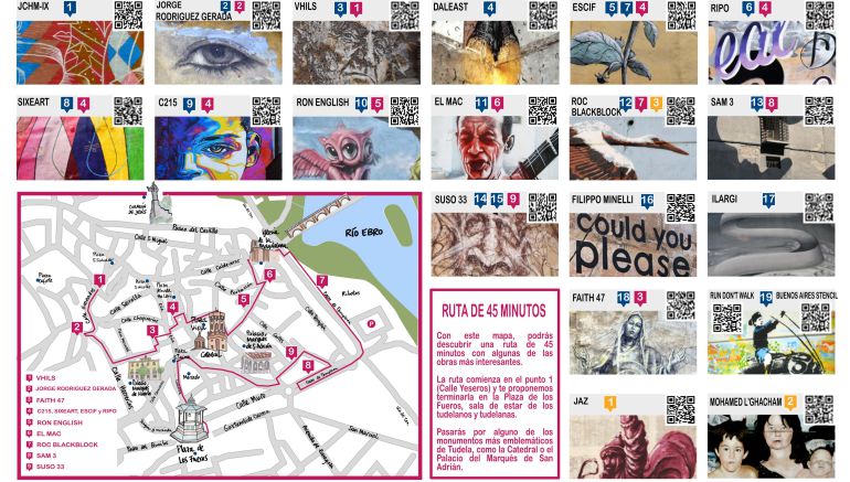 Tudela apuesta por el arte urbano Tudela apuesta por el arte urbano