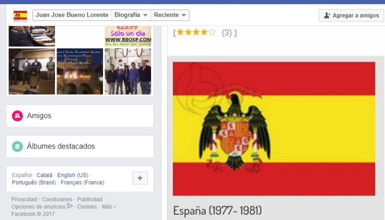 Captura del Facebook del alcalde de Casas del Monte Captura del Facebook del alcalde de Casas del Monte