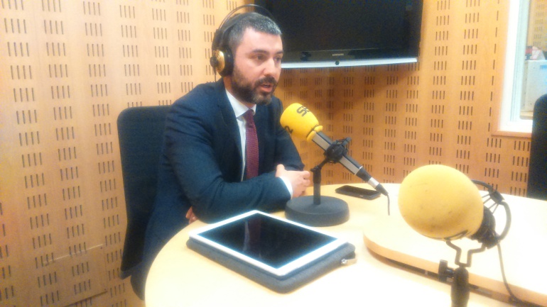 Asier Pereda, presidente de Aparture, en Hoy por Hoy San Sebastián. Asier Pereda, presidente de Aparture, en Hoy por Hoy San Sebastián.